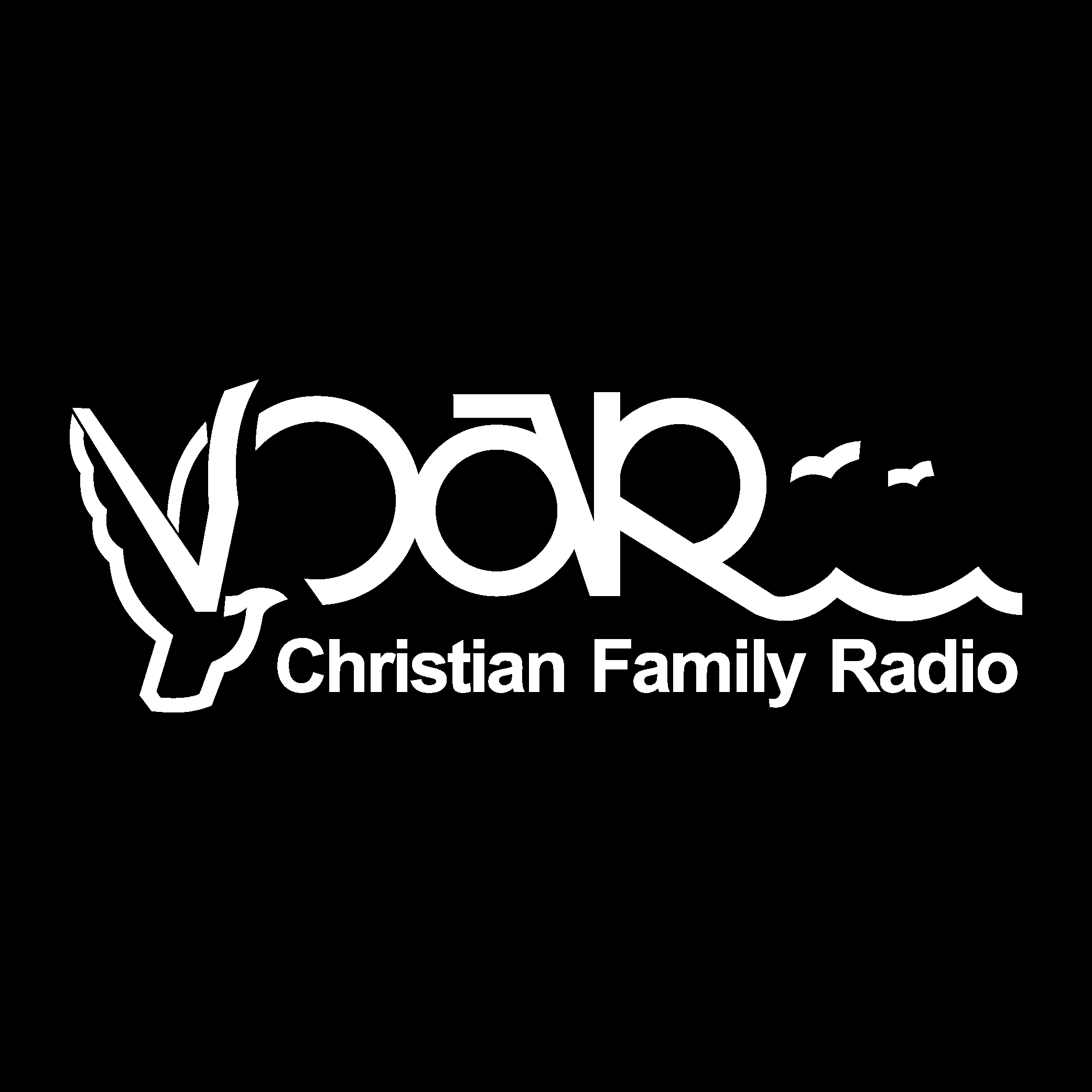 VOAR White Logo Vector Logo